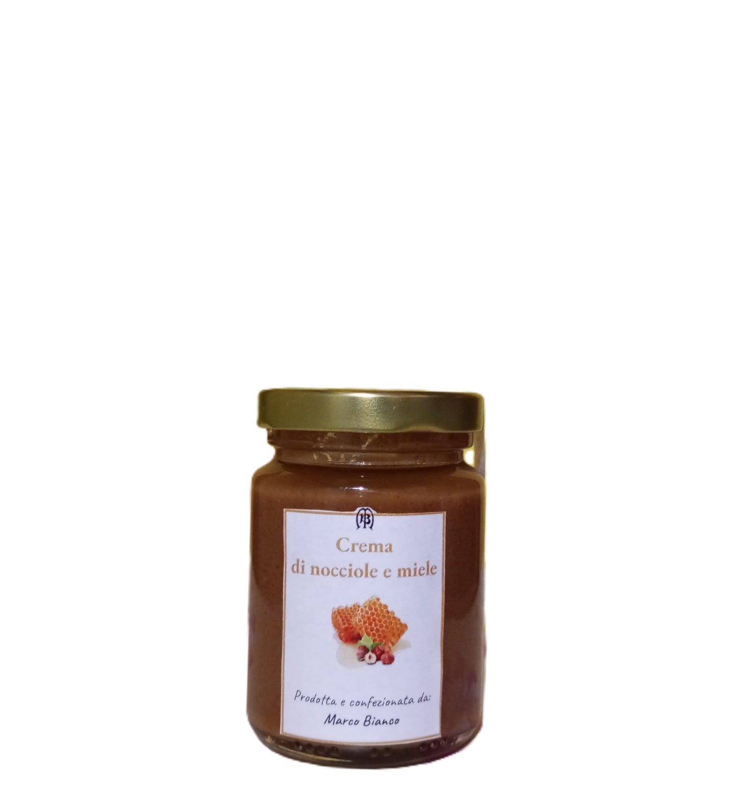 Crema di nocciole e miele