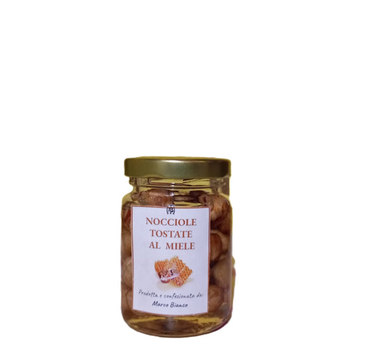 nocciole tostate al miele